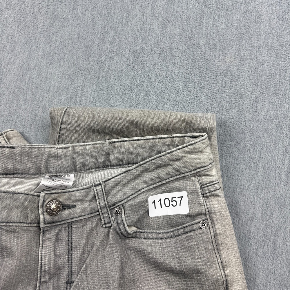 Patagonia Jeans Womens 29X30 Gray Low-Rise Straight Denim Organic Cotton 56931 - Picture 15 of 15